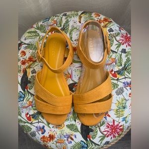 Yellow Mustard Sandals